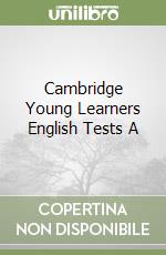 Cambridge Young Learners English Tests A libro