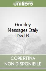 Goodey Messages Italy Dvd B libro