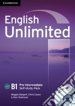 English Unlimited. Level B1 Self-study Pack. Con DVD-ROM