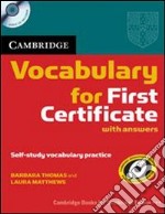 Esol Camb Vocab First Cert W/a+cd libro