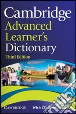 Cambridge advanced learner's dictionary. Con CD-ROM