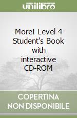 More! Level 4 Student's Book with interactive CD-ROM libro