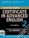 Camb Adv 2 Ne Pack libro di Cambridge University Press (COR)