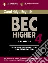 Cambridge English Business Certificate. Higher 4 Student's Book with answers libro