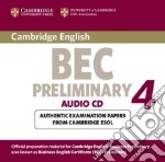 Cambridge BEC 4 Preliminary libro