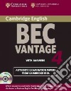 Esol Cambridge Bec 4 Vantage Pack libro