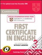 Cambridge first certificate in English for updated exam. Student's book. Per le Scuole superiori. Vol. 3 libro