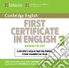 Cambridge First Certificate in English 3 for Updated Exam libro