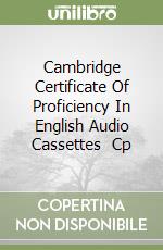 Cambridge Certificate Of Proficiency In English Audio Cassettes (2) Cp