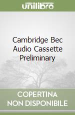 Cambridge Bec Audio Cassette Preliminary