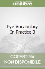 Pye Vocabulary In Practice 3 libro