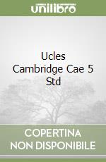 Ucles Cambridge Cae 5 Std libro