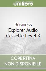 Business Explorer Audio Cassette Level 3 libro