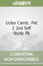 Ucles Camb. Pet 2 2ed Self Study Pk