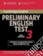 Cambridge English Preliminary. Examination papers from Cambridge ESOL. Student's Book with answers libro