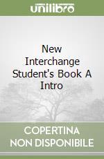 New Interchange Student's Book A Intro libro