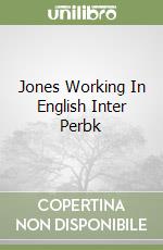 Jones Working In English Inter Perbk libro