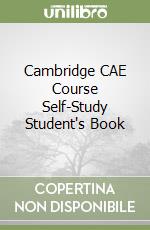 Cambridge CAE Course Self-Study Student's Book libro