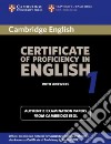 Cambridge Certificate of Proficiency in English 1 ... libro