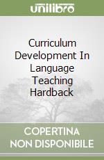 Curriculum Development In Language Teaching Hardback libro