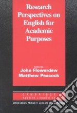 Research Perspectives on English for Academic Purposes