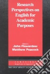 Research Perspectives on English for Academic Purposes libro