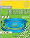 Objective Pet Std Bk libro