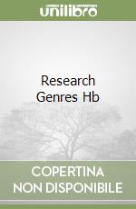 Research Genres Hb libro