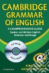 Carter Camb. Grammar Of Engl. Hb+cdr libro di Ronald Carter