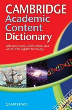 Cambridge Acad Conten Dictionary Hb