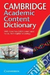 Cambridge Acad Conten Dictionary Hb libro