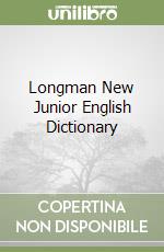 Longman New Junior English Dictionary libro