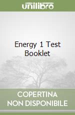 Energy 1 Test Booklet libro