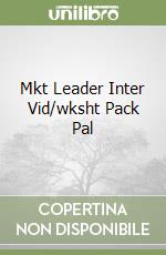 Mkt Leader Inter Vid/wksht Pack Pal libro