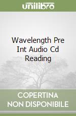 Wavelength Pre Int Audio Cd Reading libro