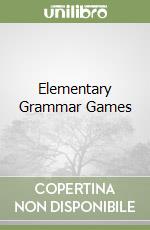 Elementary Grammar Games