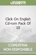 Click On English Cd-rom Pack Of 10 libro