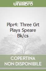 Plpr4: Three Grt Plays Speare Bk/cs libro