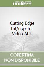 Cutting Edge Int/upp Int Video Abk libro