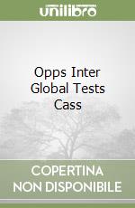 Opps Inter Global Tests Cass libro