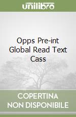 Opps Pre-int Global Read Text Cass libro