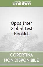 Opps Inter Global Test Booklet libro