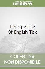 Les Cpe Use Of English Tbk libro