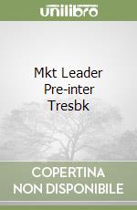 Mkt Leader Pre-inter Tresbk libro