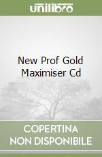 New Prof Gold Maximiser Cd libro