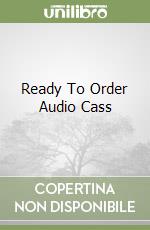 Ready To Order Audio Cass libro