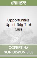 Opportunities Up-int Rdg Text Cass libro