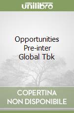 Opportunities Pre-inter Global Tbk libro