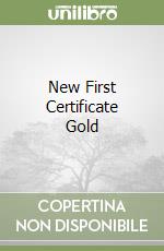 New First Certificate Gold libro