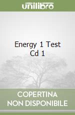 Energy 1 Test Cd 1 libro